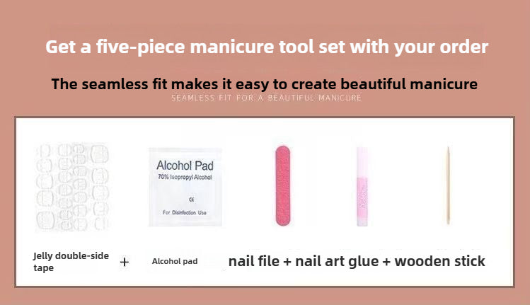 0998- Handmade press on nails fake nails removable