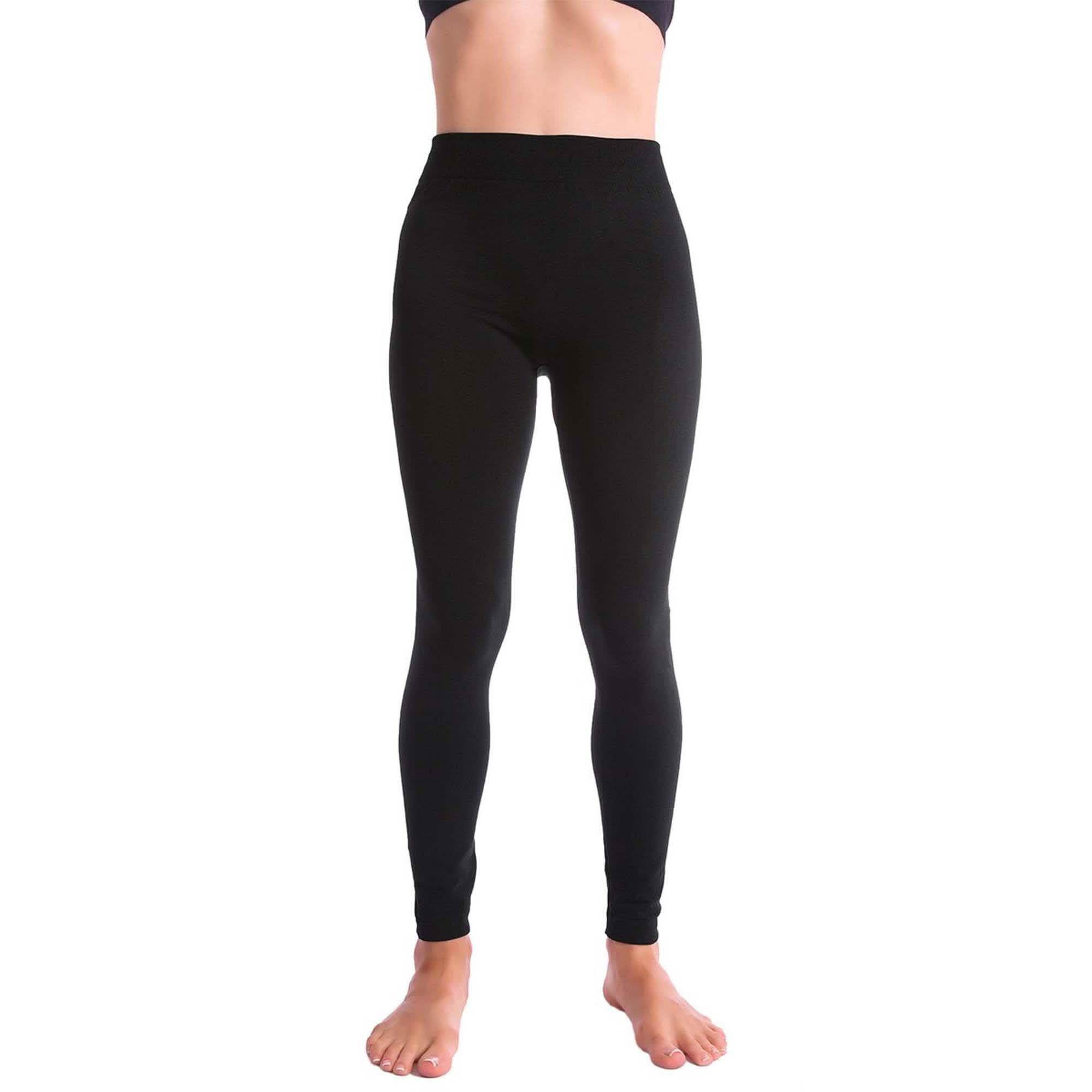5-Pack: Women's Premium Fleece-Lined Leggings - Staci's Store