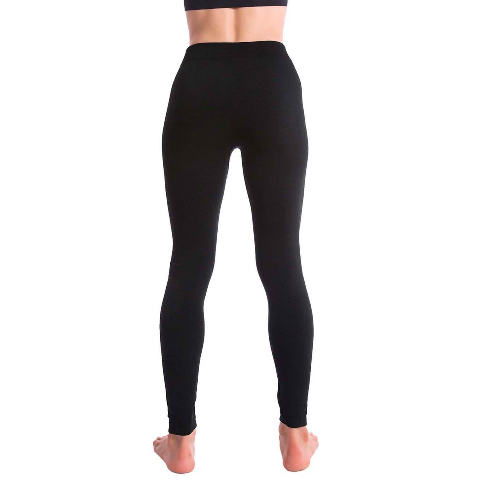 5-Pack: Women's Premium Fleece-Lined Leggings - Staci's Store