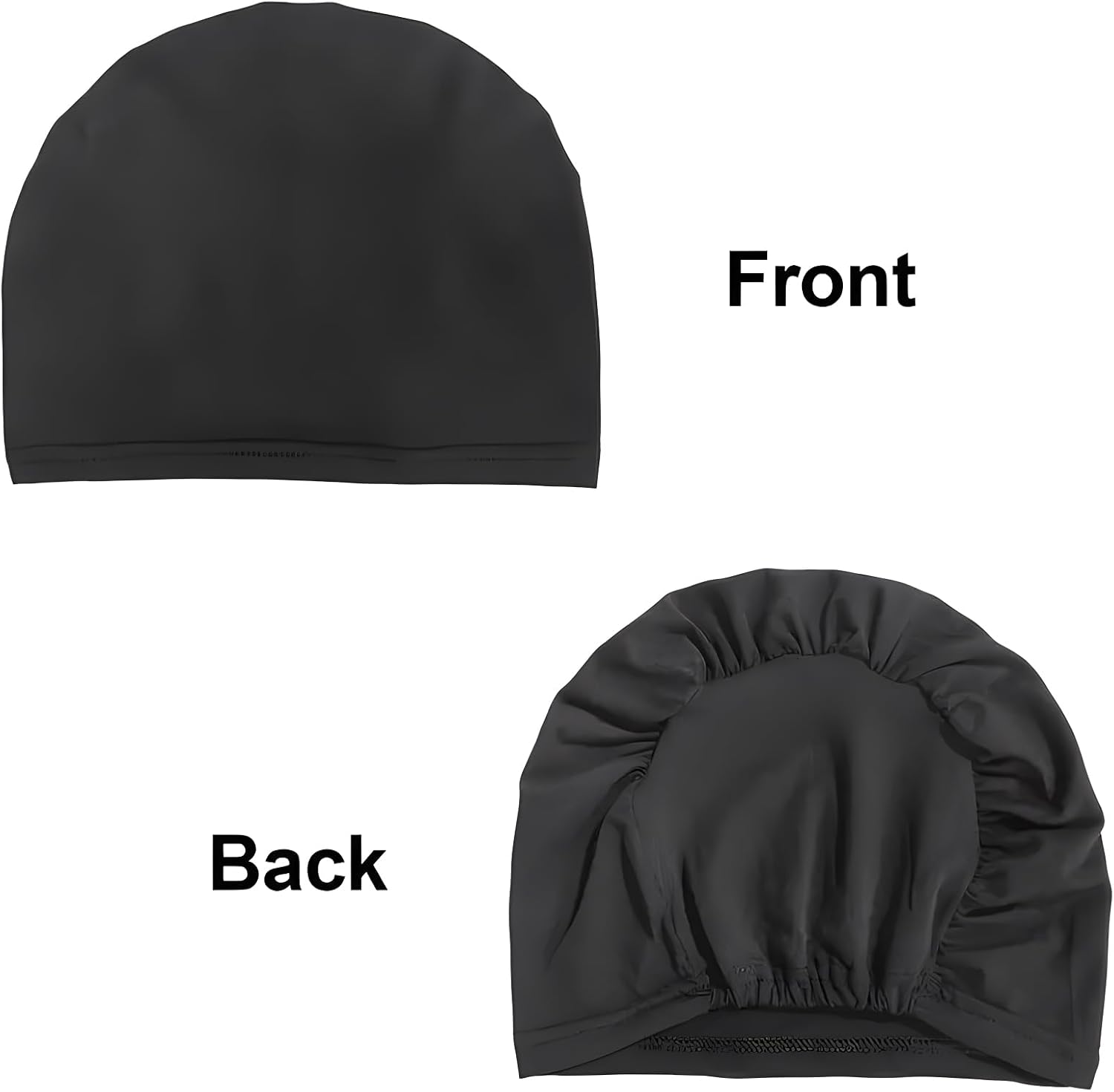 Cmonie 9-12 Pcs Solid Women Chemo Hat Stretchy Turban Beanie