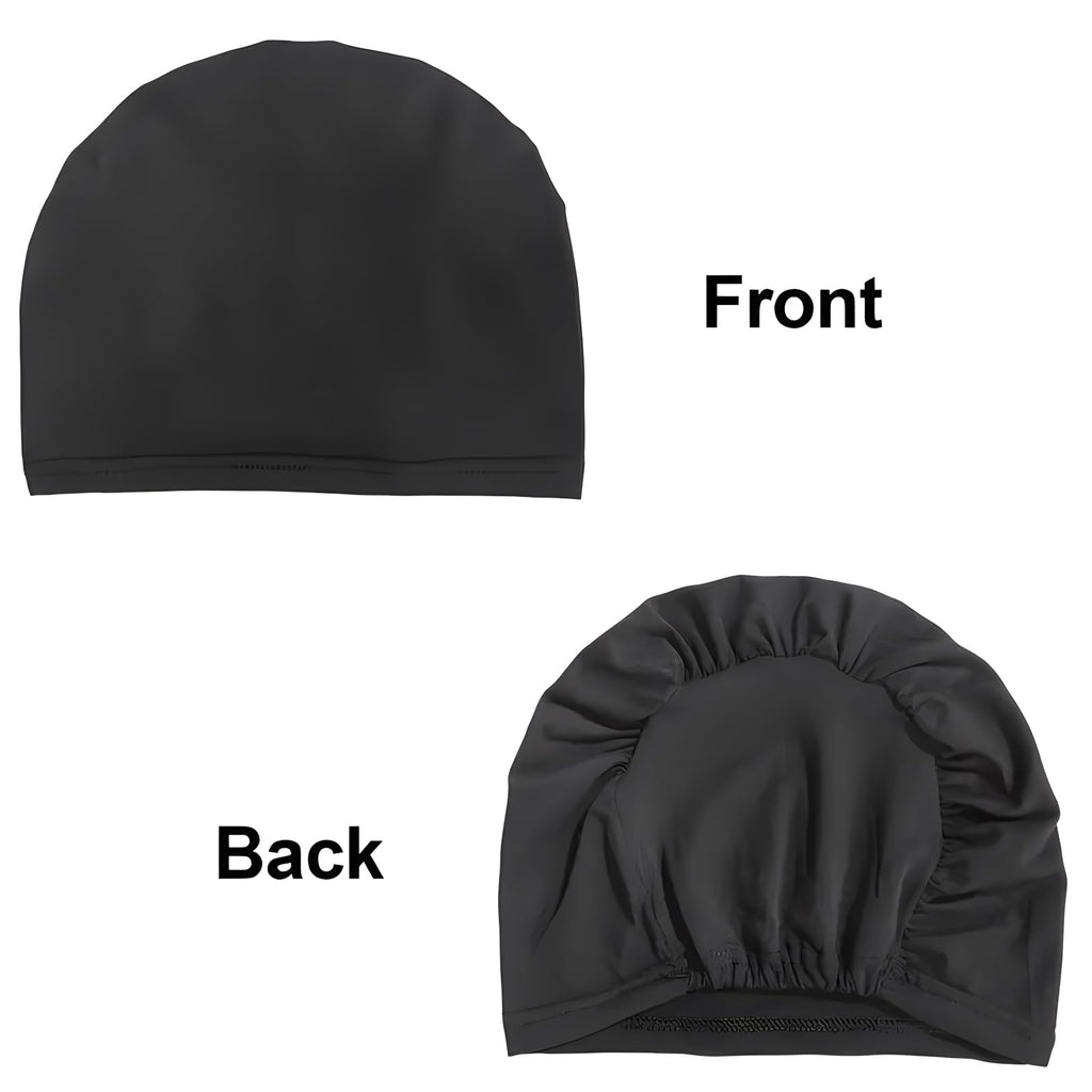 Cmonie 9-12 Pcs Solid Women Chemo Hat Stretchy Turban Beanie