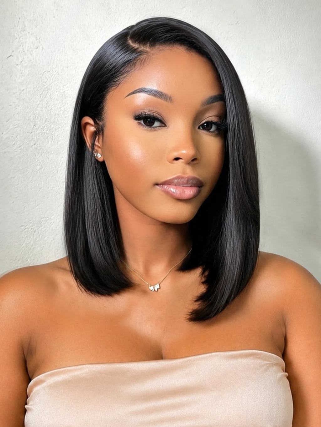 Beluck Short 13x6 Lace Front Bob Wig Human Hair For Black Women