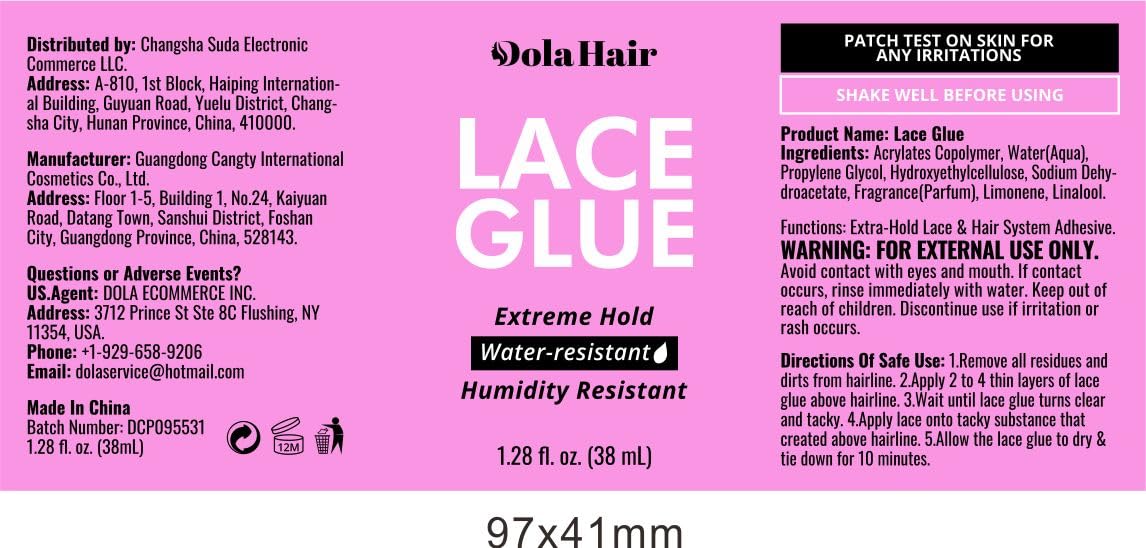 Dolahair Extreme Hold Lace Glue for Wigs, Waterproof, Invisible Bonding, 1.285 Ounce