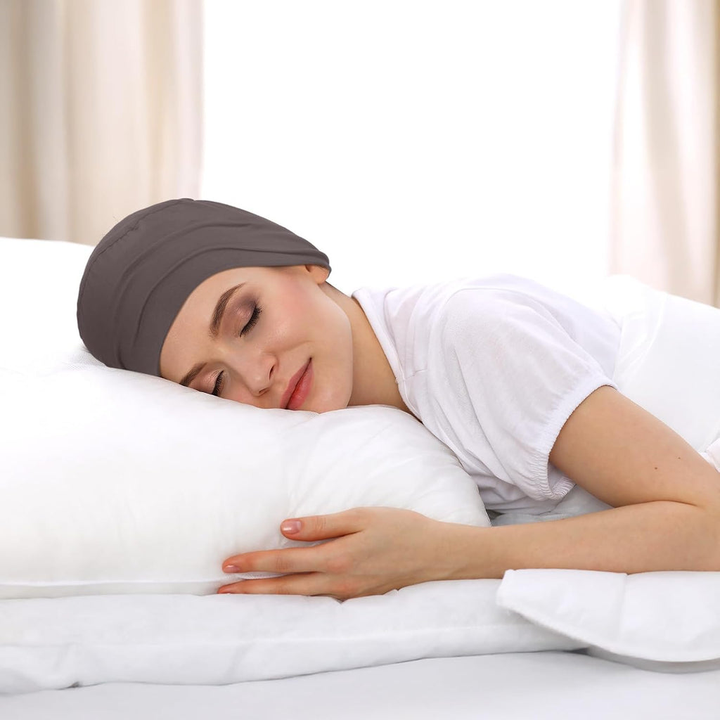 Zhengmy Cotton Chemo Sleep Cap for Women