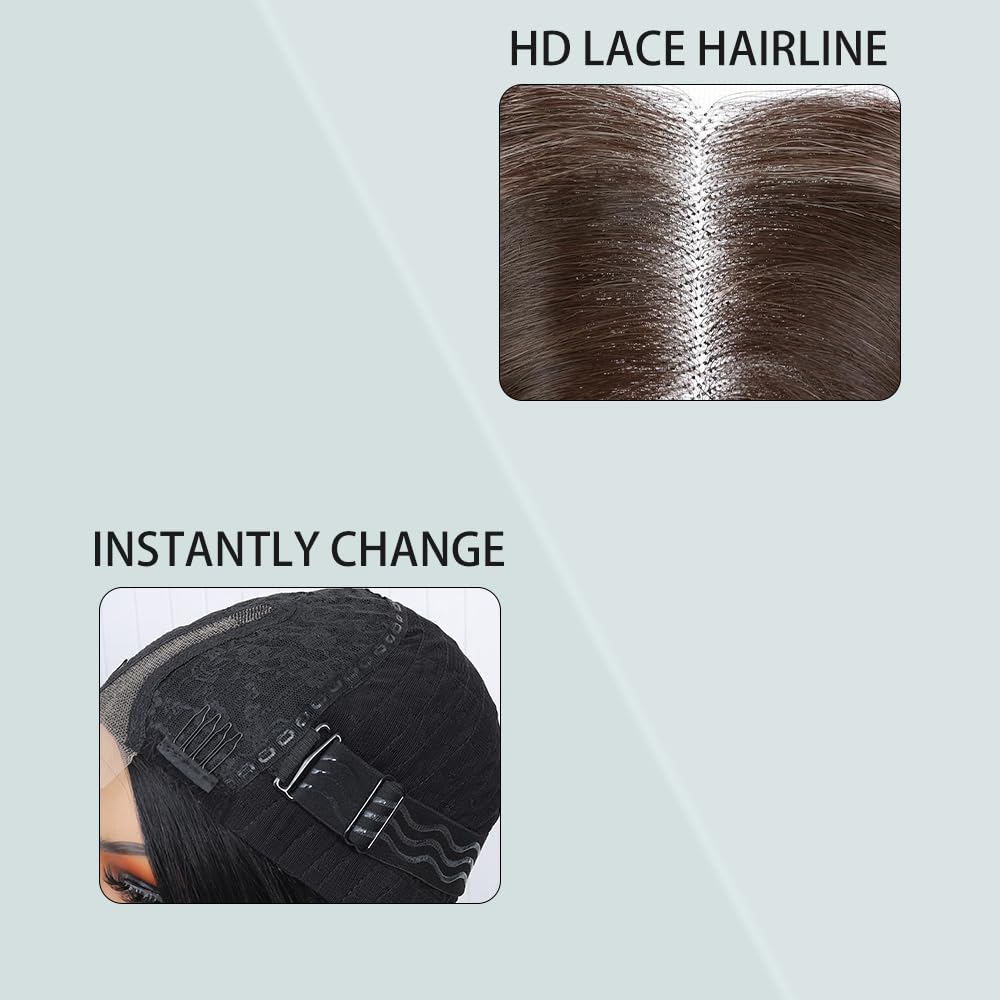 HMHIFI Blonde Wig for Women,26 Inch Long Wavy Curly Middle Part Hair