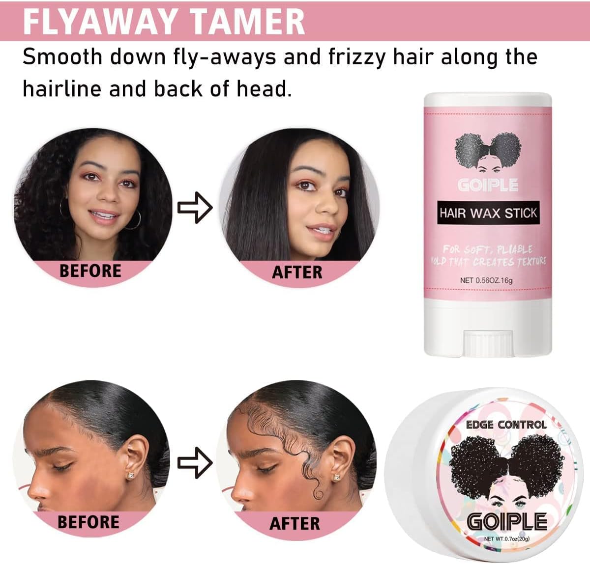 Electric Hot Comb Hair Straightener, Deluxe Electrical Straightening Comb Curling Iron for Natural Black Wigs, Hot Comb Electric for Wigs Pressing Combs with Wig Glue Melting Spray Hair Wax Stick