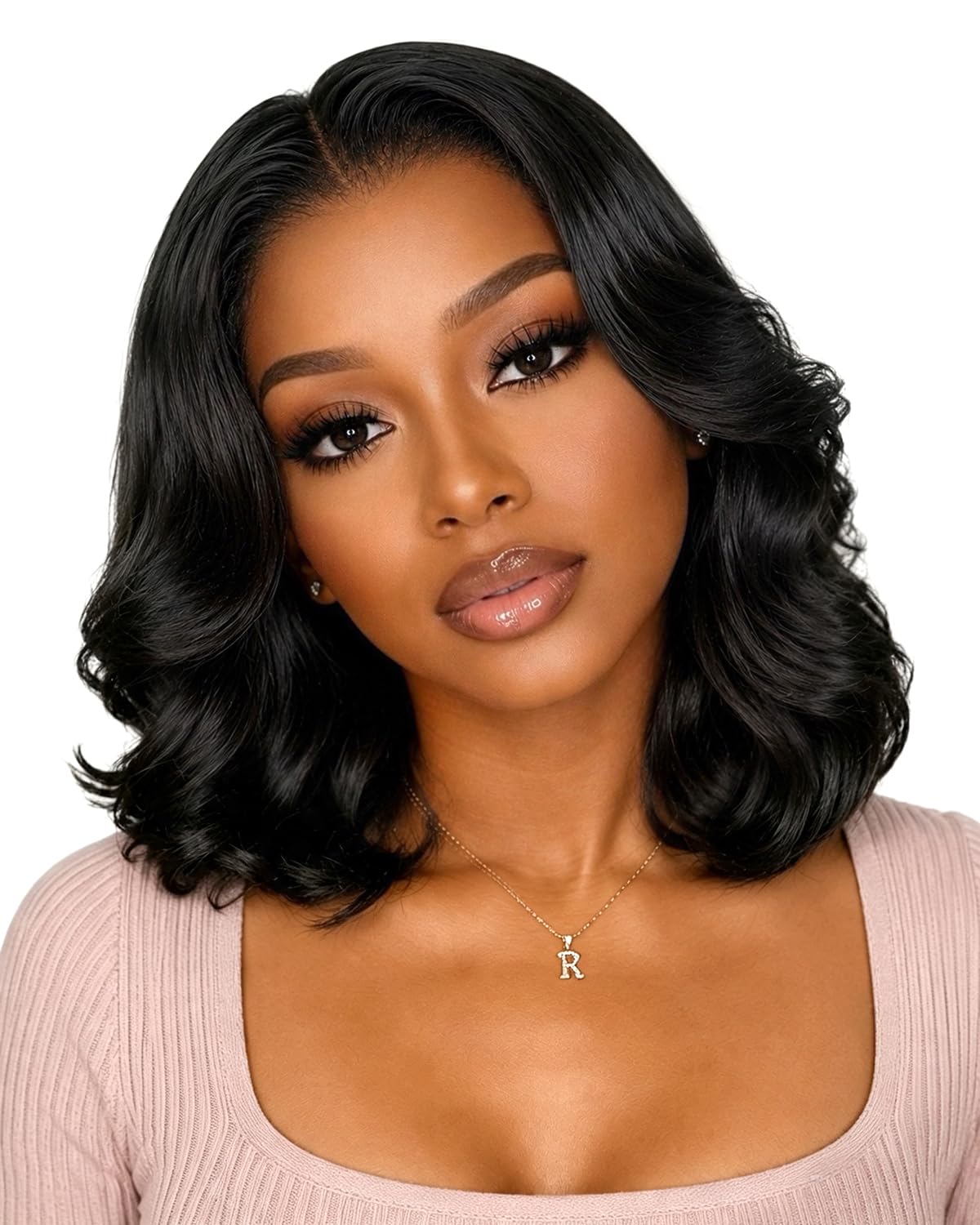 Beluck Short 13x6 Lace Front Bob Wig Human Hair For Black Women