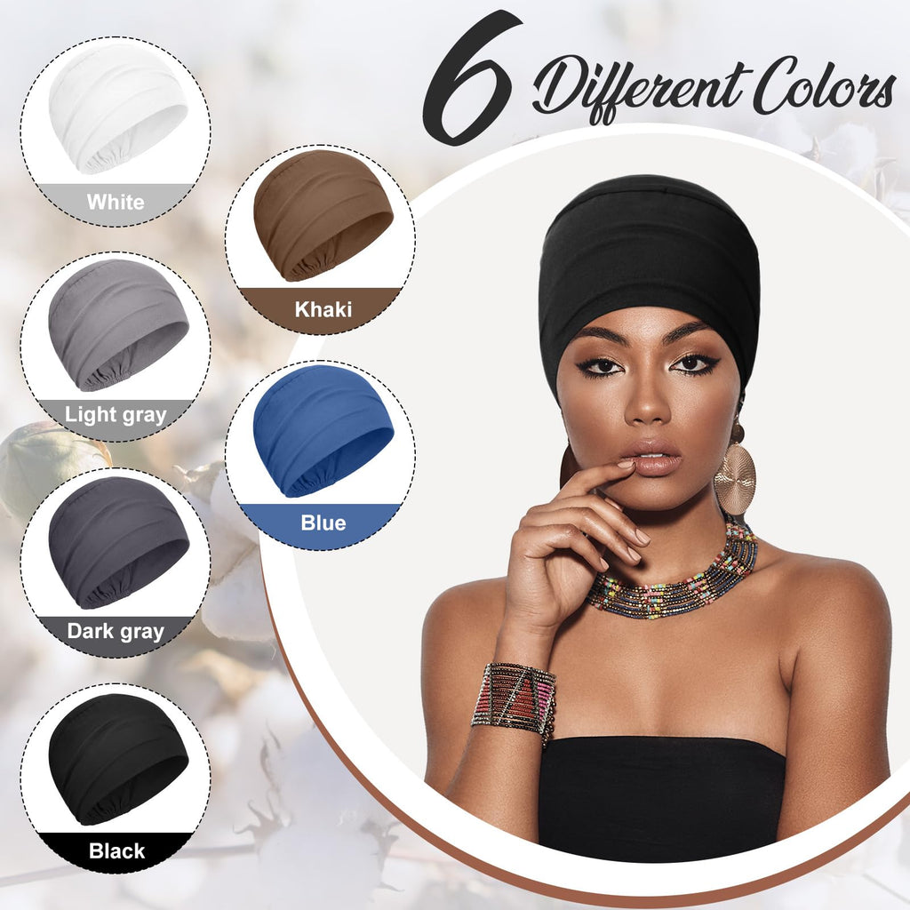 Zhengmy Cotton Chemo Sleep Cap for Women