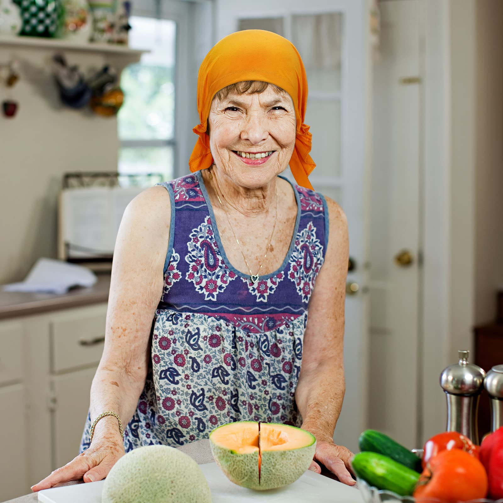 Geyoga 6 Pcs Chemo Headwear for Women