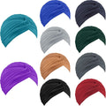 Geyoga 10 Pcs Head Wraps Turbans for Women Head Scarf