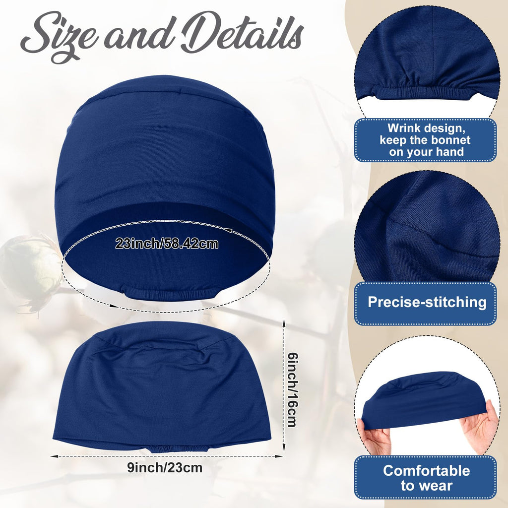 Zhengmy Cotton Chemo Sleep Cap for Women