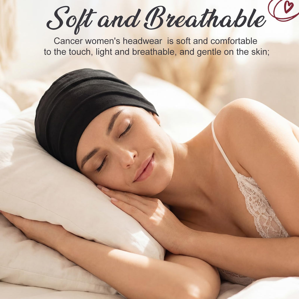 Zhengmy Cotton Chemo Sleep Cap for Women