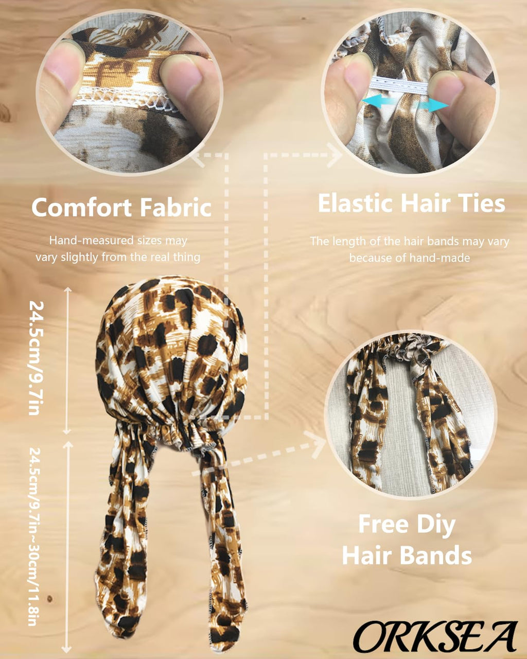 Chemo Headwear for Women Pre-Tied Head Scarf Headwraps Soft Turbans Cancer Hats Chemo Beanie Coverings Scarves