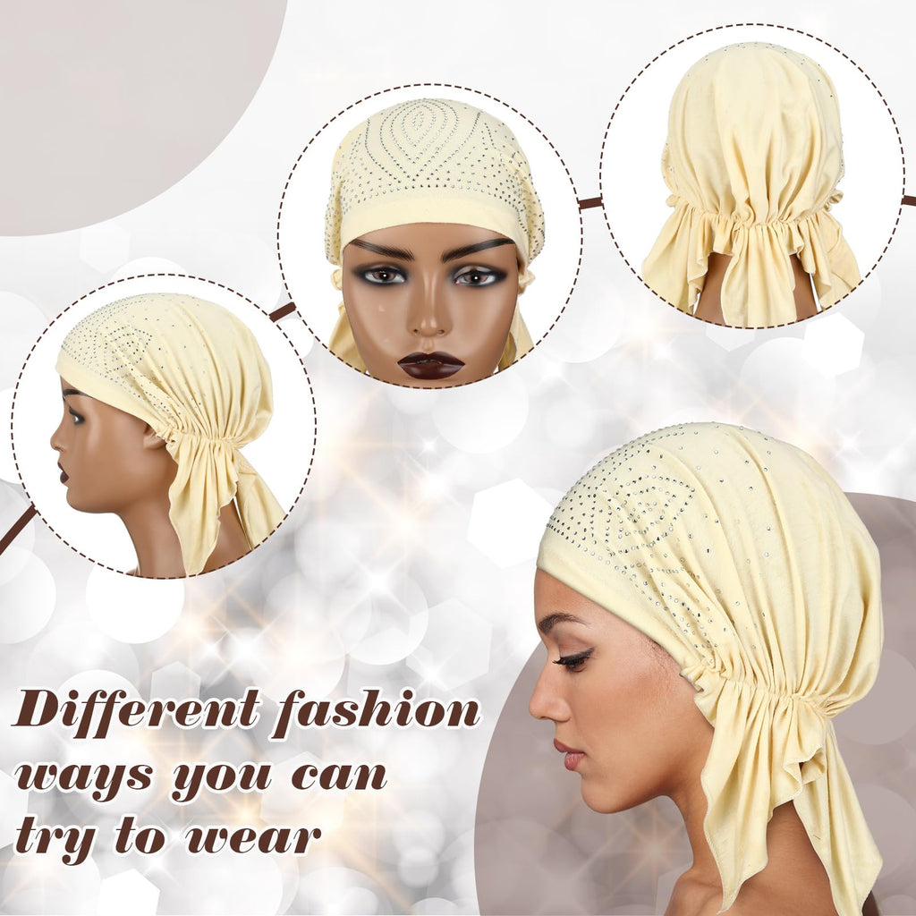 Geyoga 6 Pcs Chemo Headwear for Women