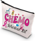 WCGXKO Chemo Care Package For Women Chemo Survival Kit Chemotherapy Treatment Zipper Pouch Cosmetic Bag (Chemo purple1)