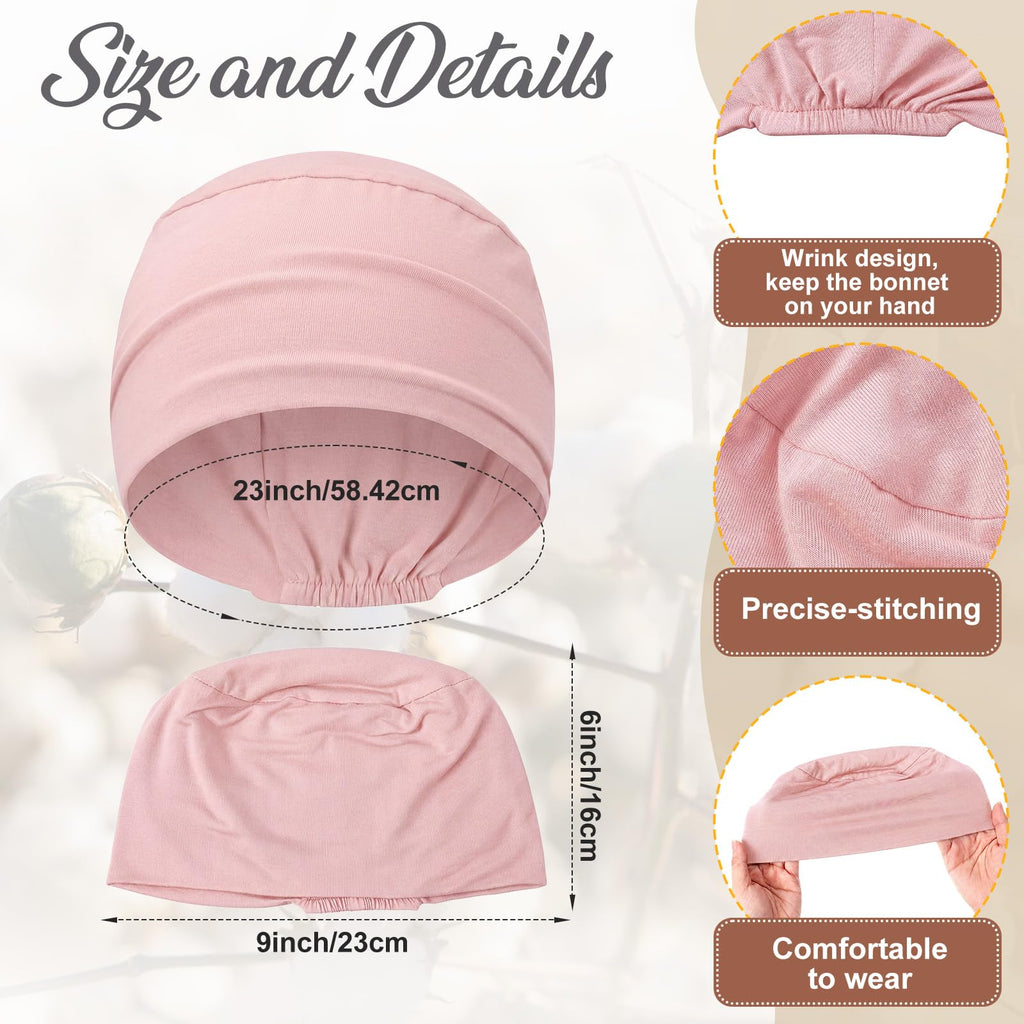 Zhengmy Cotton Chemo Sleep Cap for Women