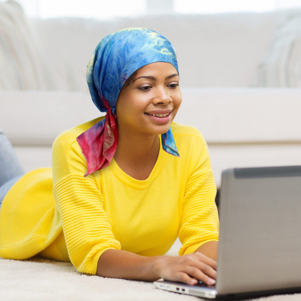 Geyoga 6 Pcs Chemo Headwear for Women