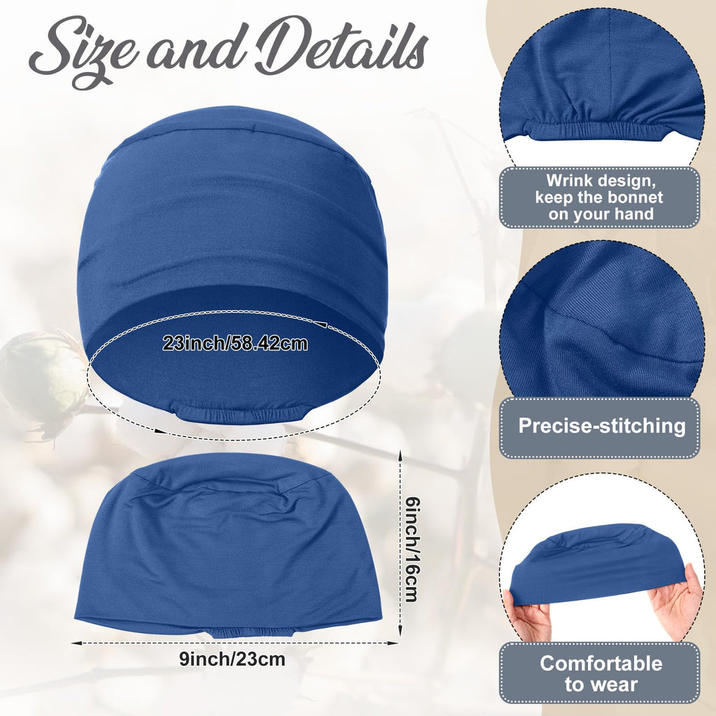 Zhengmy Cotton Chemo Sleep Cap for Women