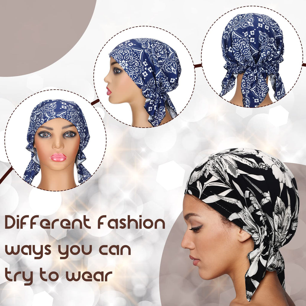 Geyoga 6 Pcs Chemo Headwear for Women