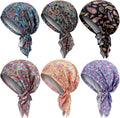 Geyoga 6 Pcs Chemo Headwear for Women