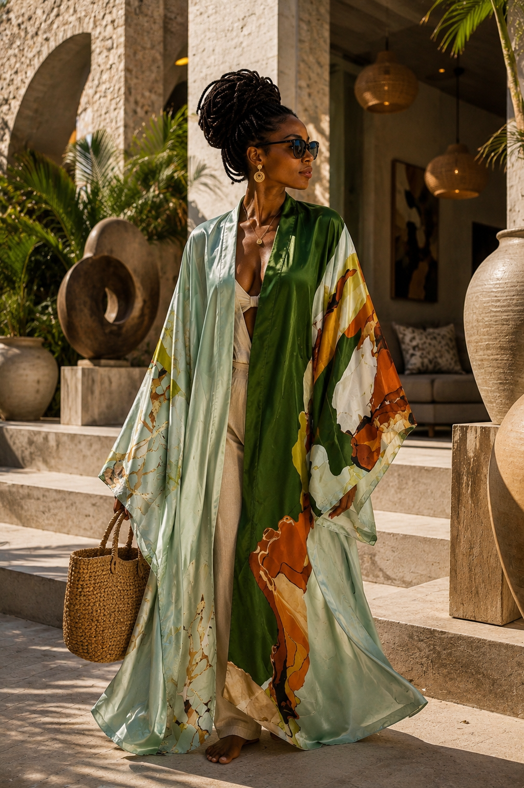 Women's Kimono Robe – All Inclusive Beach Cover Up - Staci's Store