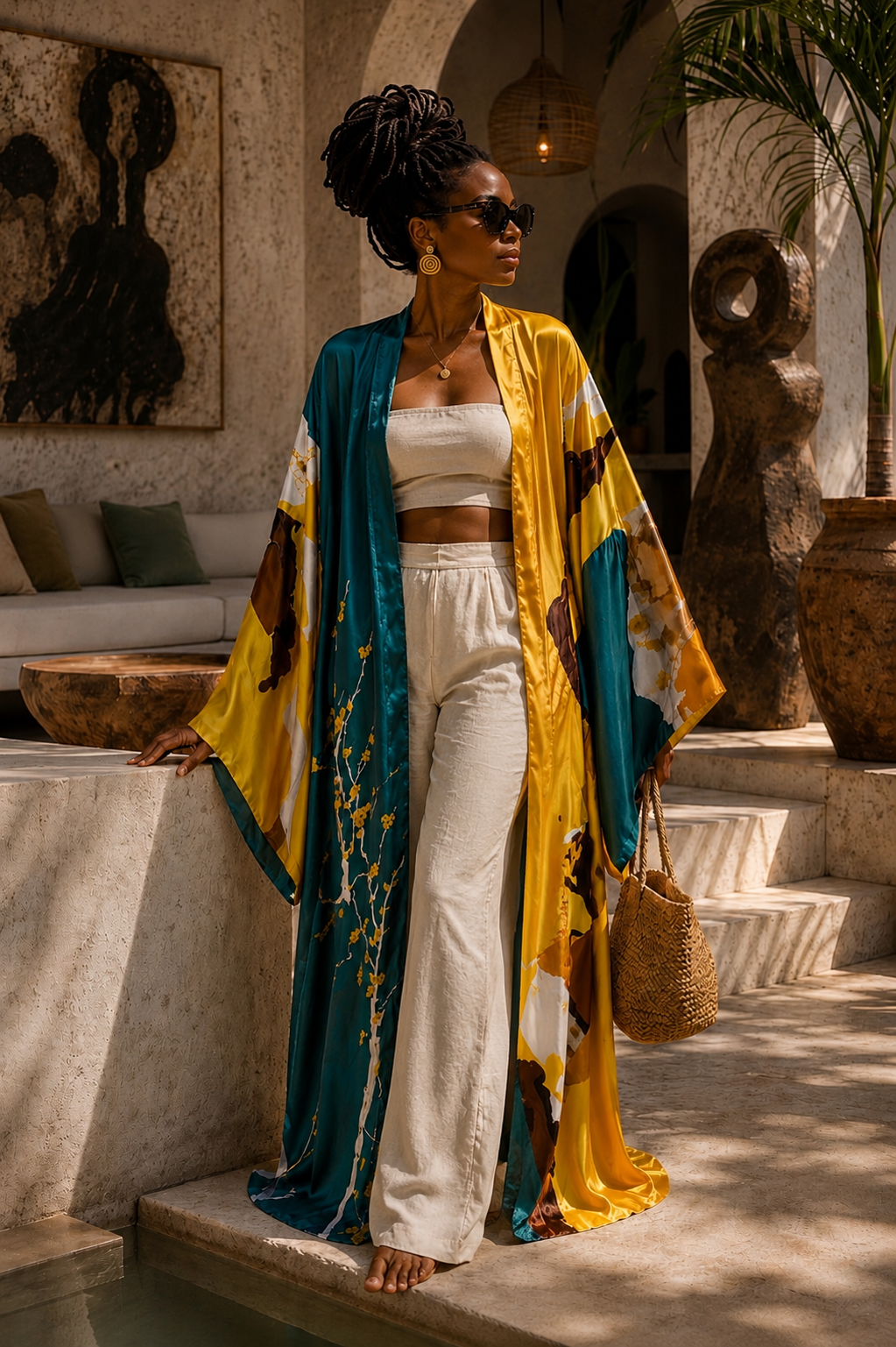 Women's Kimono Robe – All Inclusive Beach Cover Up - Staci's Store