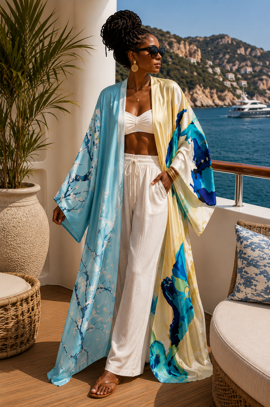 Women's Kimono Robe – All Inclusive Beach Cover Up - Staci's Store