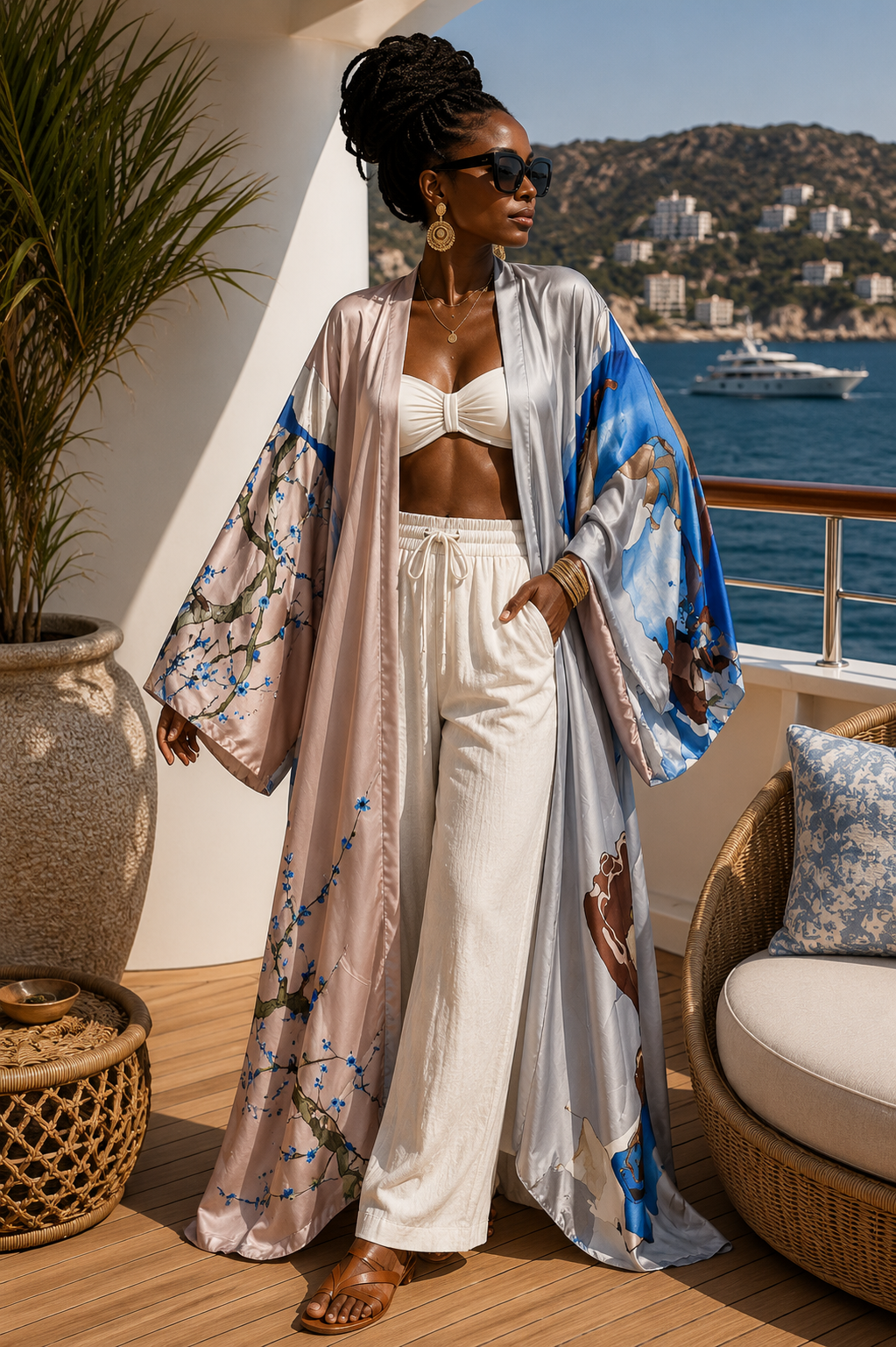 Women's Kimono Robe – All Inclusive Beach Cover Up - Staci's Store