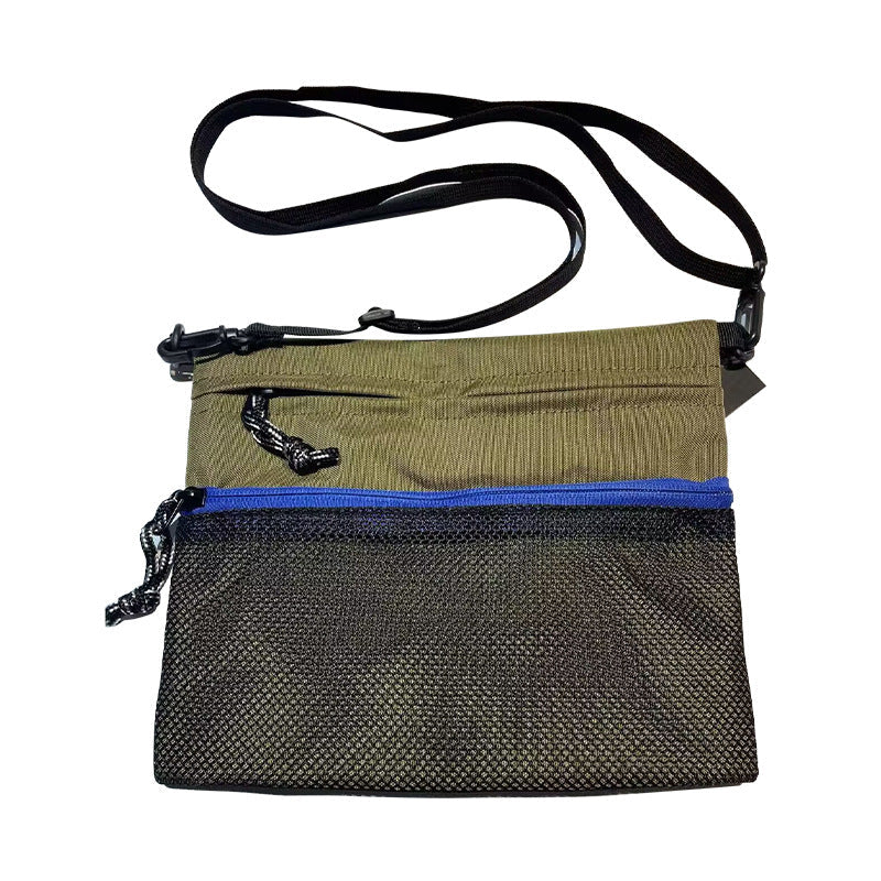 Men's bag Anti-splash Crossbody bag, leisure sports large capacity shoulder bag, small Crossbody bag for men
