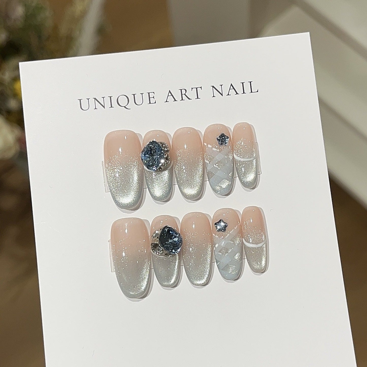 0964- Handmade press on nails fake nails removable