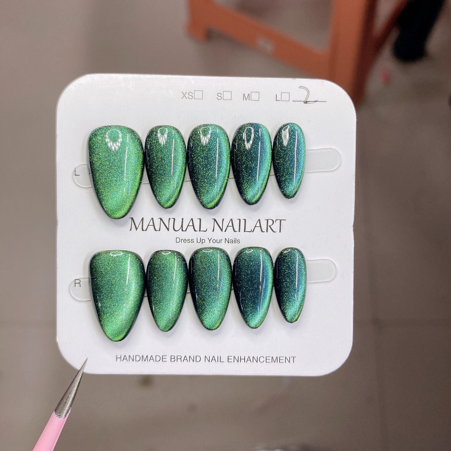 0965- Handmade press on nails fake nails removable
