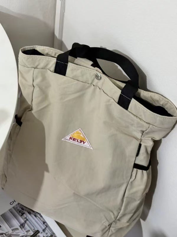 Outdoor stylish Street Tote, Large Capacity Wear Tote purse, Travel School Camping Backpack