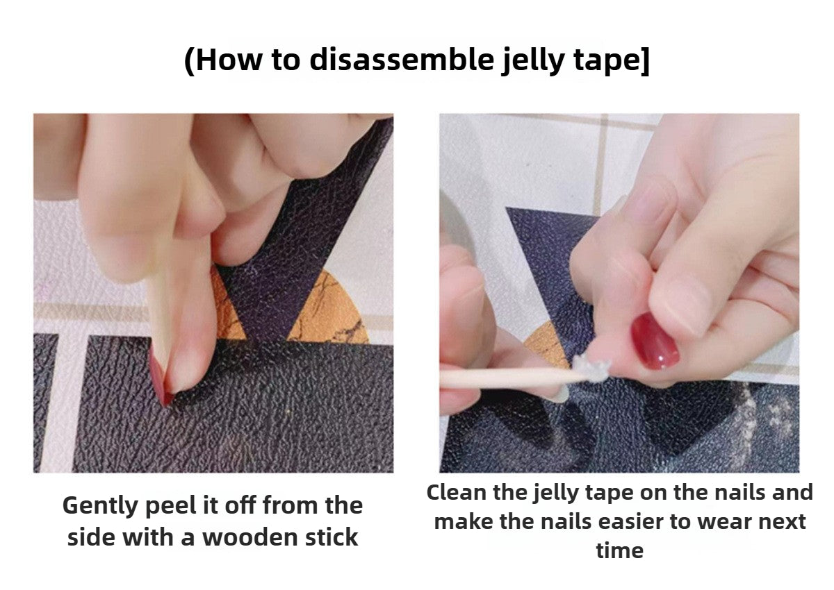 0980- Handmade press on nails fake nails removable