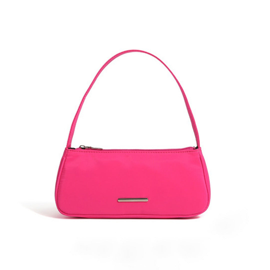 Summer Mini Women's Shoulder Bag – Stylish Nylon Oxford Cloth Underarm Bag, Fashionable & Versatile Baguette Bag hobo