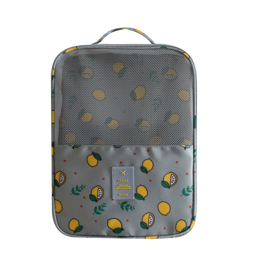 Large capacity can hold three pairs of shoes convenient Oxford cloth storage bag, waterproof shoe bag, suitcase trolley shoe bag