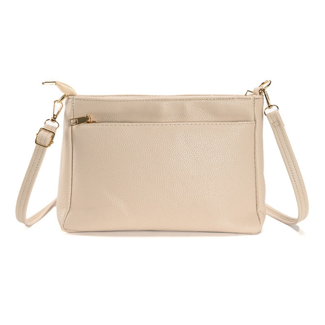 Stylish and simple shoulder Crossbody bag, women's small versatile zipper crossbody purse, stylish small square bag